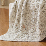 Lovely Lanterns Knit Afghan