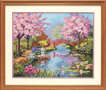 Japanese Garden Paint By Number Kit