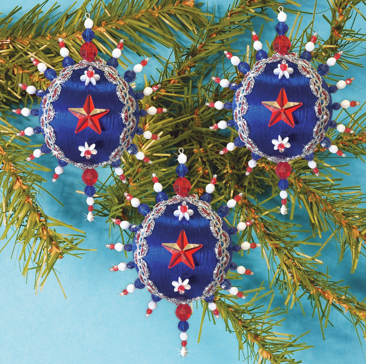 Patriotic Beaded Ornament Kit