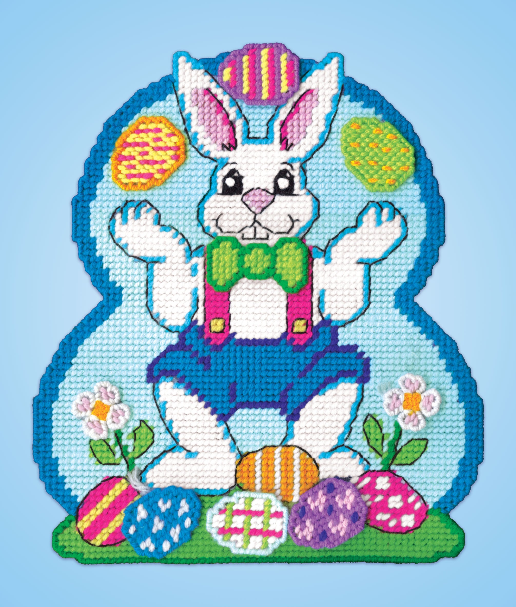 Juggling Bunny Plastic Canvas Kit – Mary Maxim
