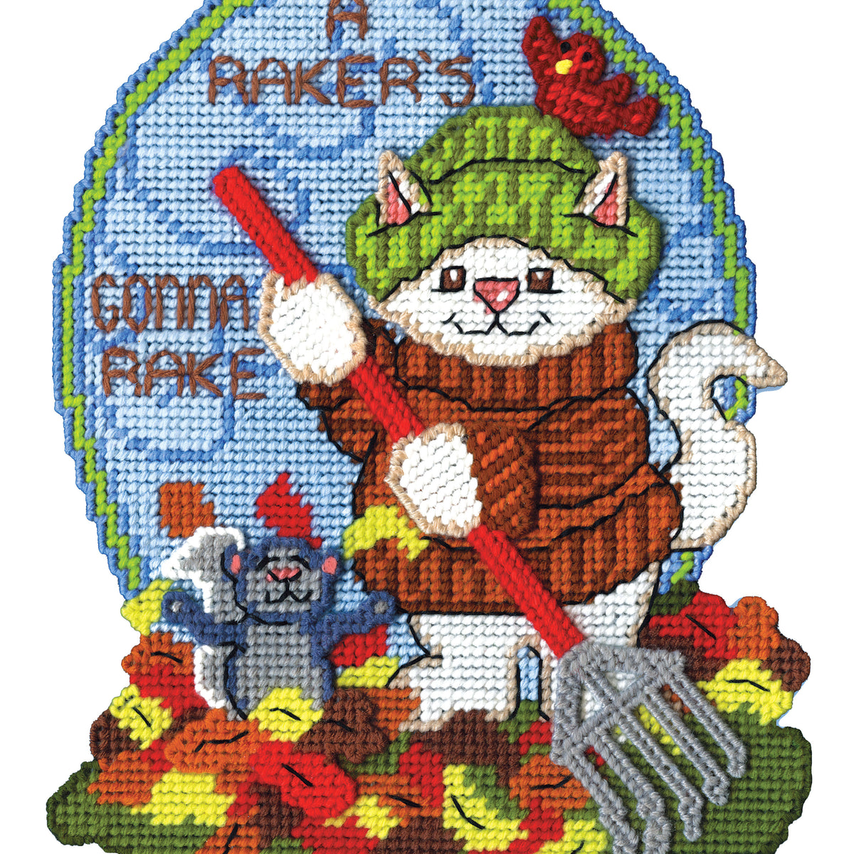 Fall Raker Plastic Canvas Kit – Mary Maxim