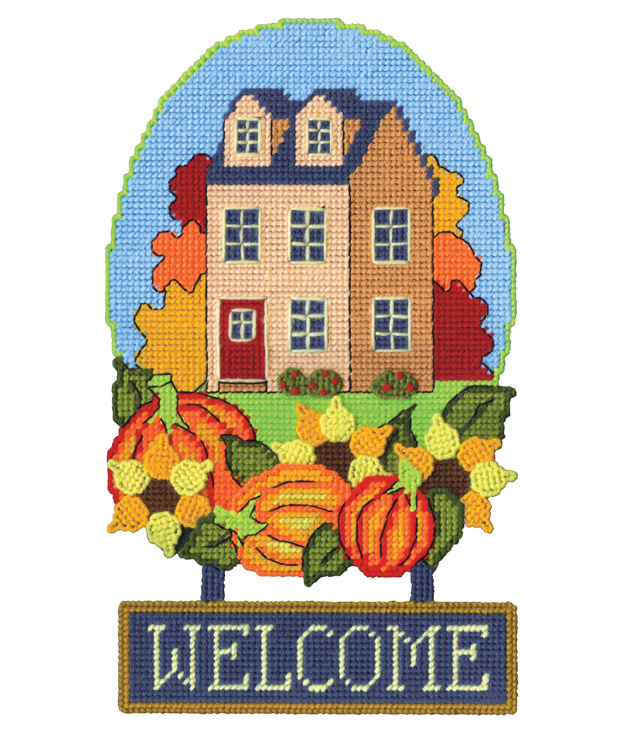 Harvest Welcome Plastic Canvas Kit