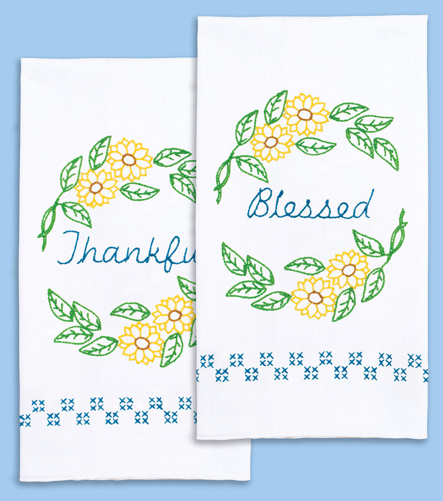 Thankful & Blessed Hand Towels