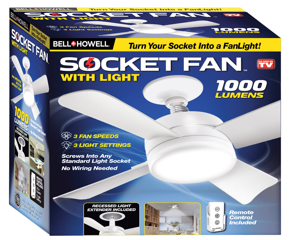 Bell+Howell Socket Fanlight