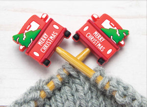 Camion rouge de Noël