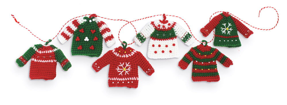 Holiday Crochet Sweater Kit