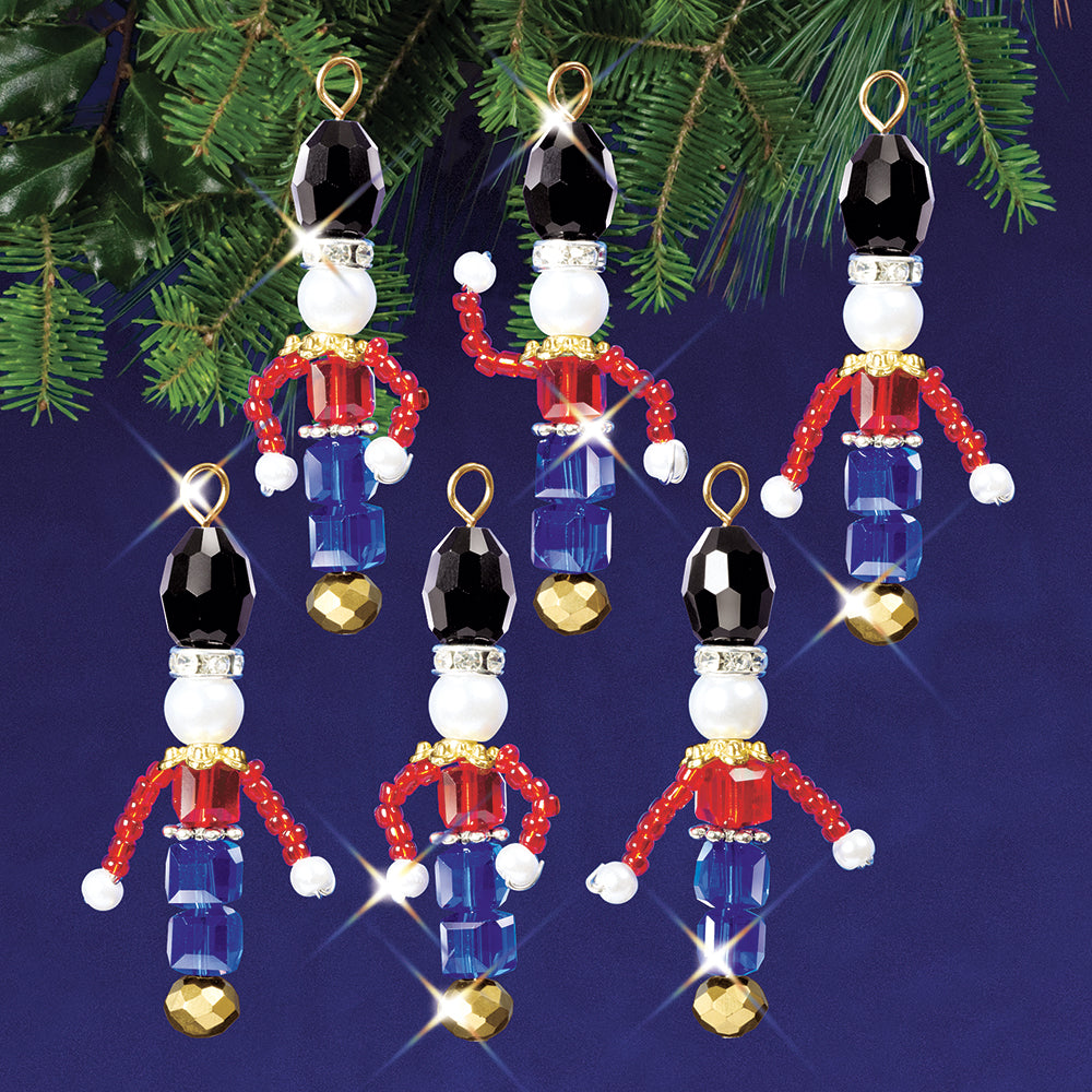 Toy Soldiers Beaded Ornament Kit