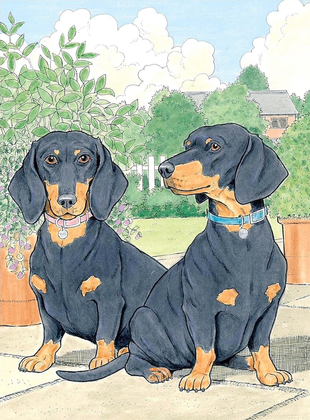 The Dog Lovers' Coloring Book