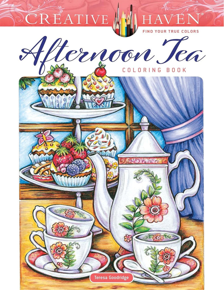 Afternoon Tea Coloring Book