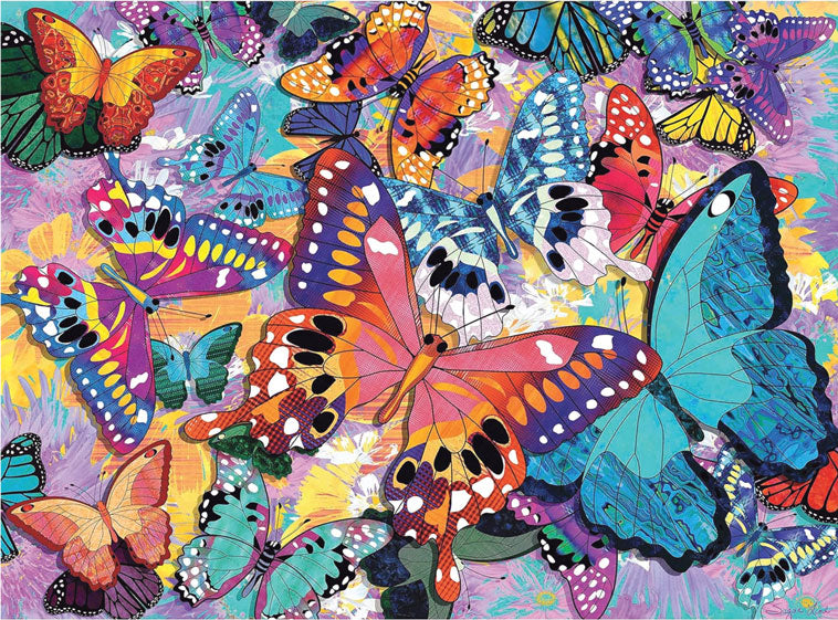 Brilliant Butterflies Jigsaw Puzzle