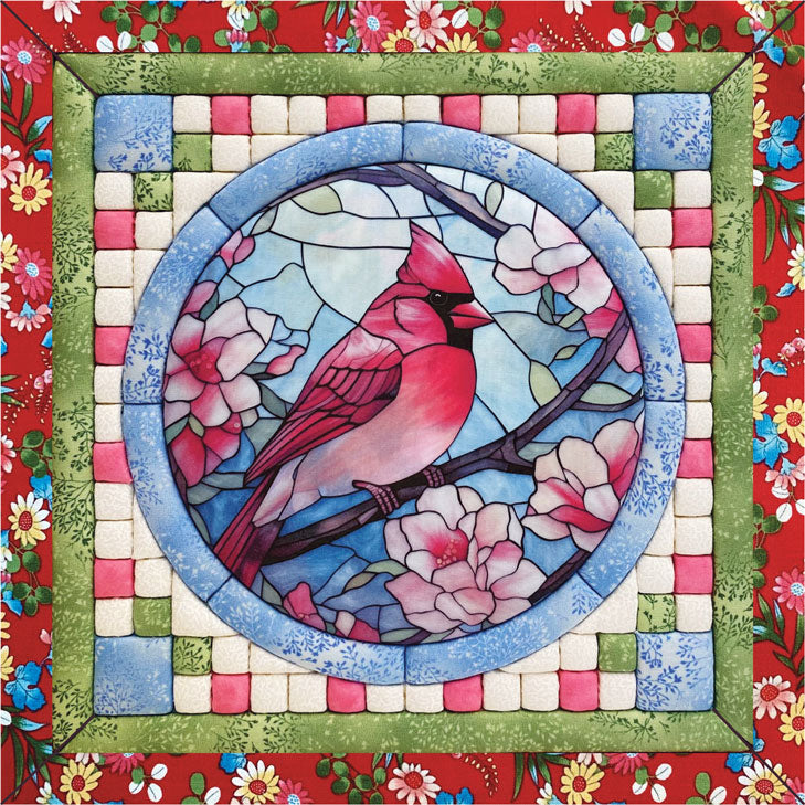 Spring Cardinal Quilt Magic Kit