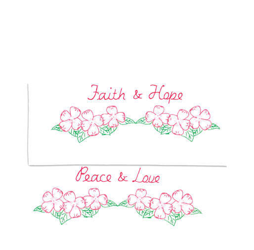 Faith, Hope, Peace & Love Pillowcases