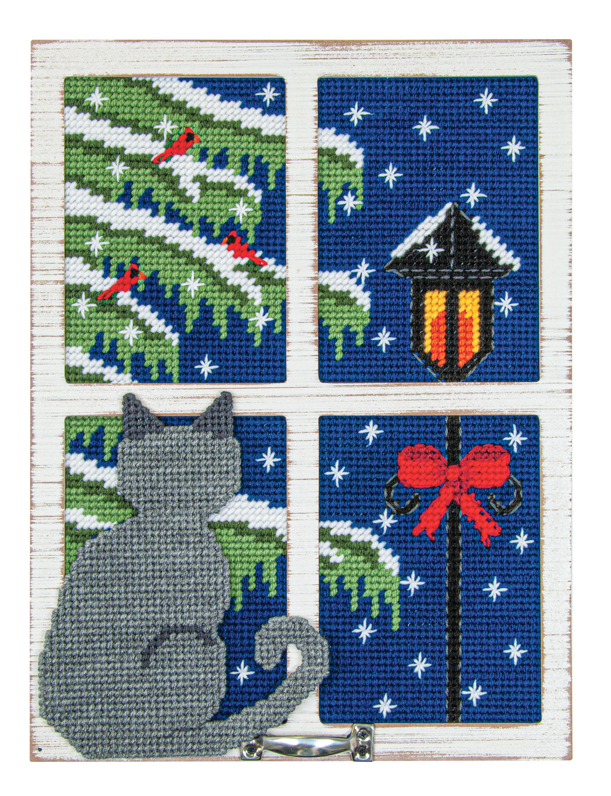 Winter Bird Watching Window Frame Plastic Canvas Kit – Mary Maxim