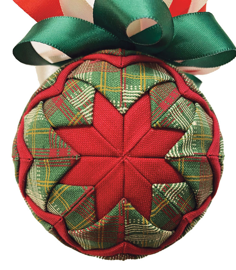 Country Christmas Quilted Ornament Kit