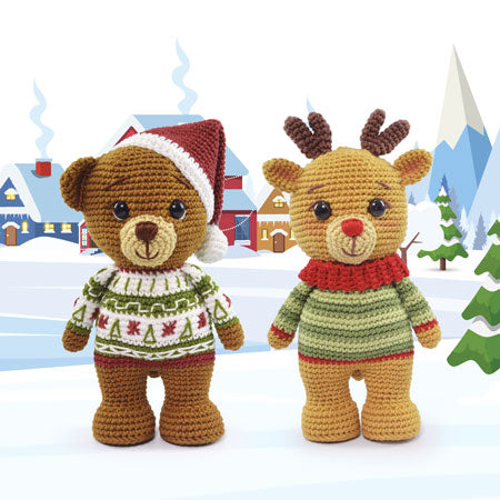 Christmas Amigurumi Kits – Mary Maxim