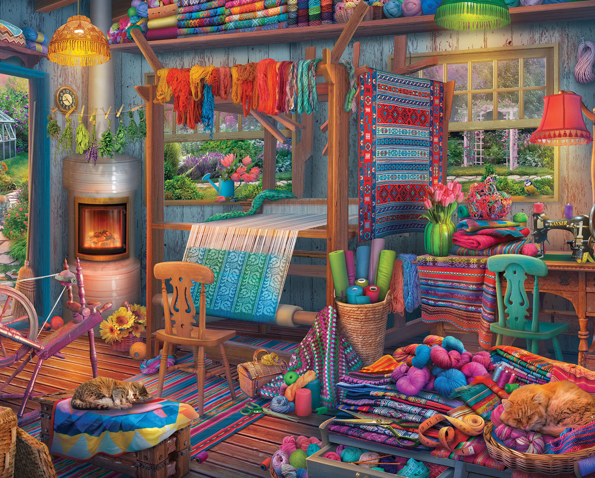 Weaver's Cottage Jigsaw Puzzle