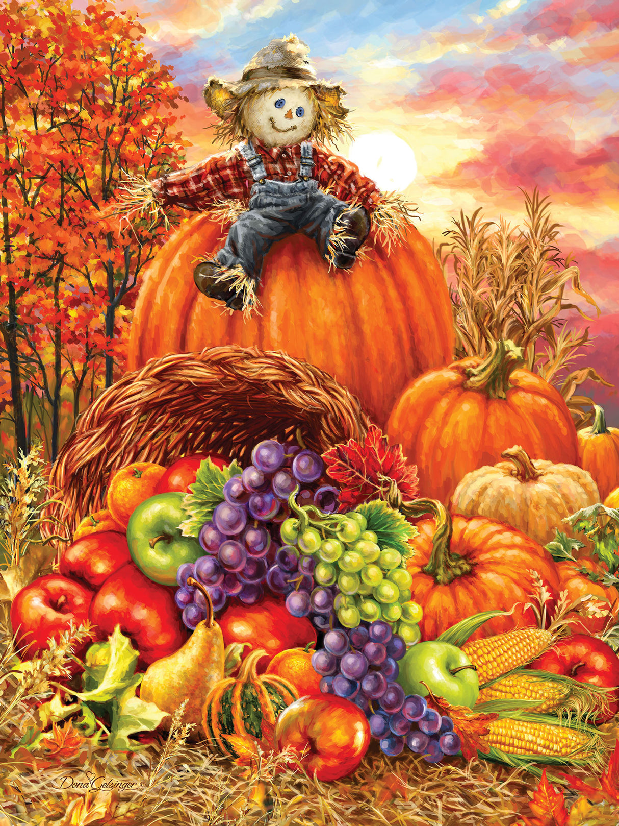 Harvest Cornucopia Jigsaw Puzzle