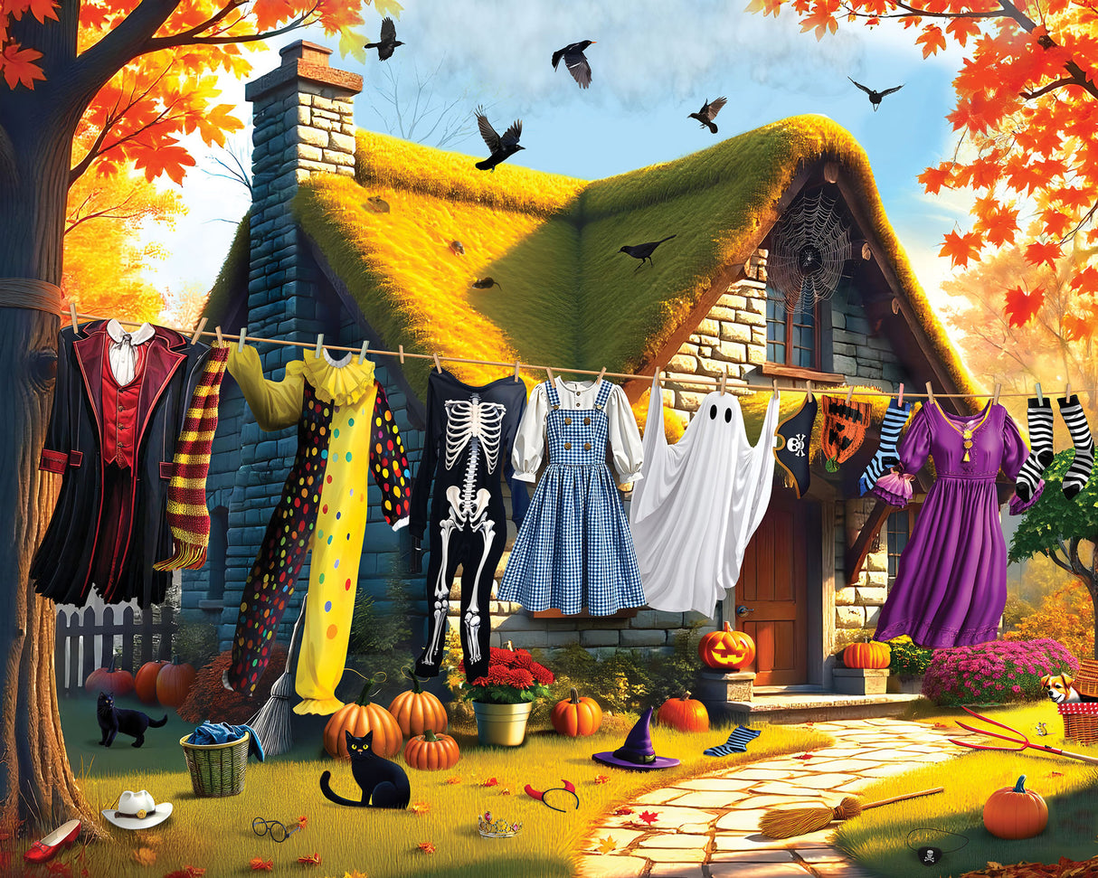 Halloween Laundry Jigsaw Puzzle