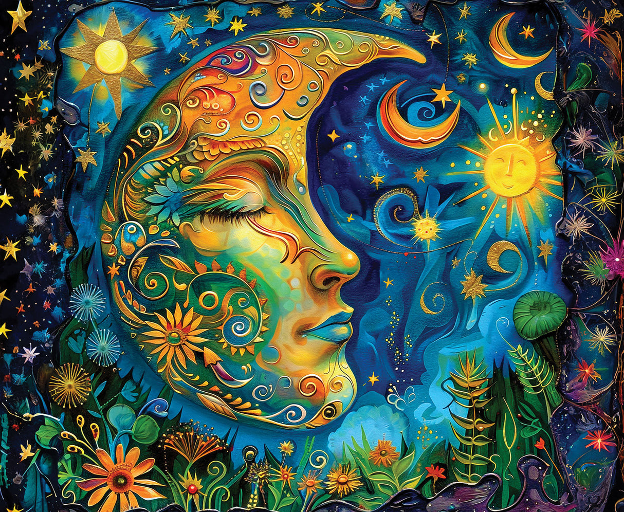 Blue Moon Jigsaw Puzzle