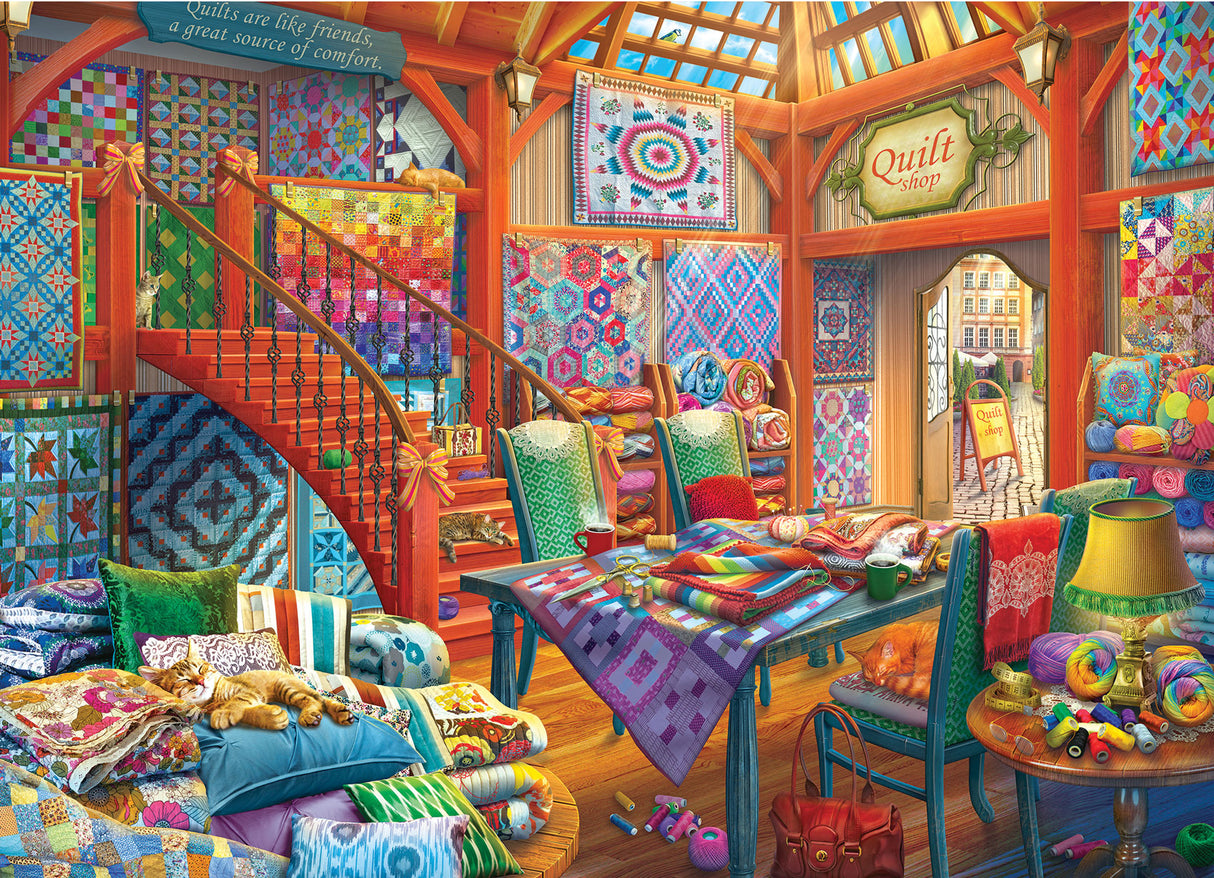 Quilt Shop Jigsaw Puzzle