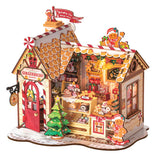 Gingerbread House Wood Model Kit