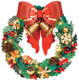 Christmas Wreath Wood Model Kit