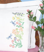 Dragonflies & Flowers Pillowcases