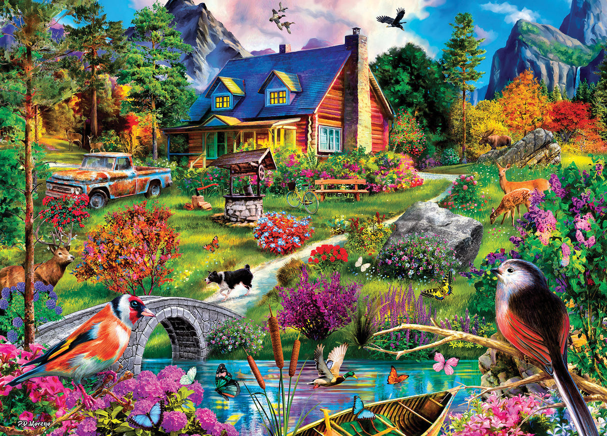 Hillside Retreat Jigsaw Puzzle