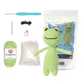 Trevor The Frog Amigurumi Kit