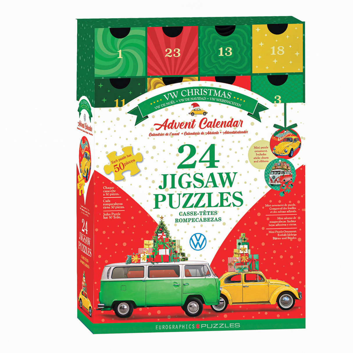 VW Christmas Advent Calendar Puzzles