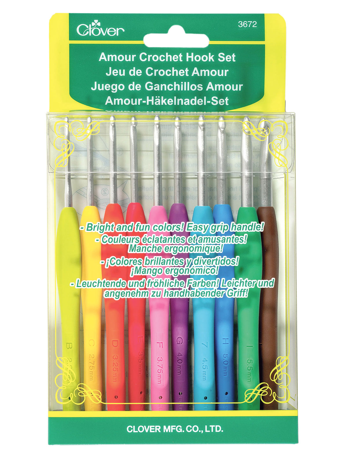 Amour Crochet Hook Set