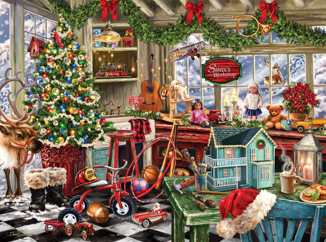Santa's Workshop Jigsaw Puzzle