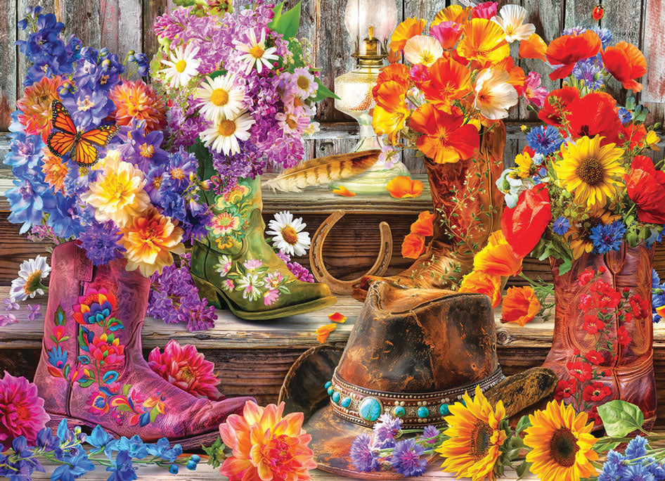Country Romance Jigsaw Puzzle