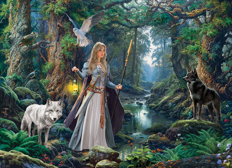カナダWT Fantasy Forest PET Fantasy Forest Jigsaw Puzzle – Mary Maxim