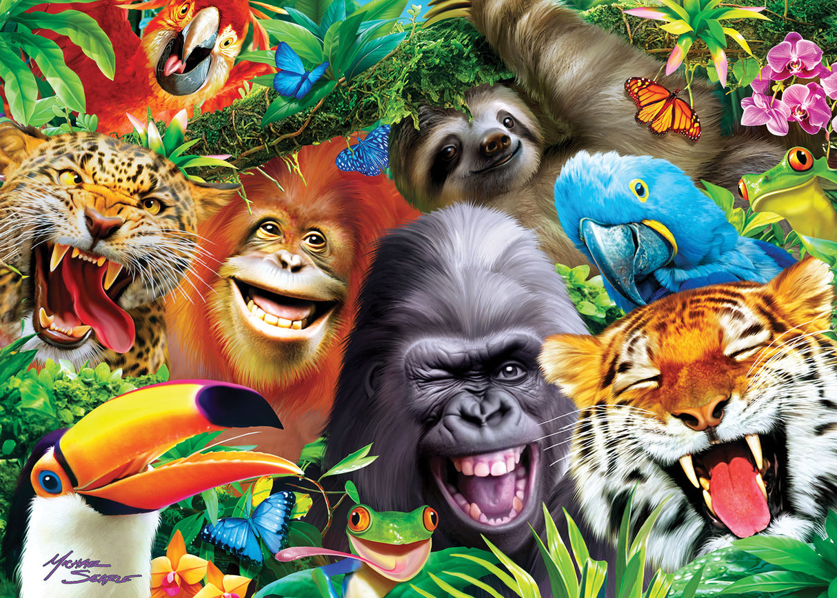 Rainforest Rascals Jigsaw Puzzle