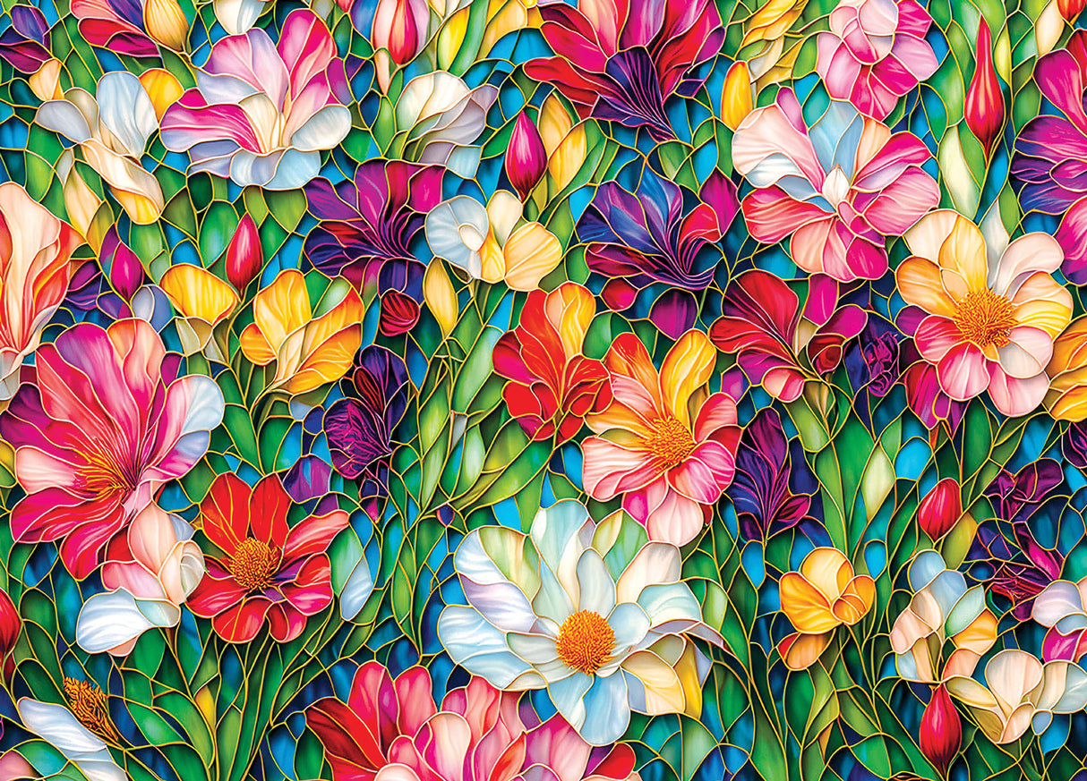 Flowers in Bloom Jigsaw Puzzle