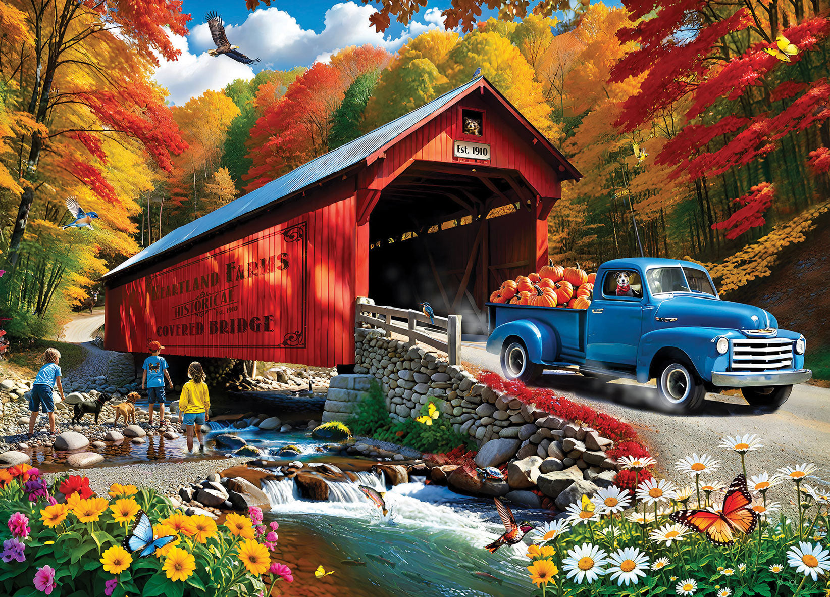 Rustic Passage Jigsaw Puzzle – Mary Maxim
