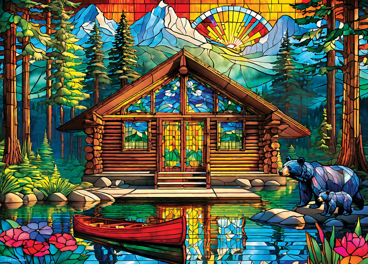 Cabin Spectrum Jigsaw Puzzle