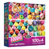 Foodie 4 in 1 Puzzle Set