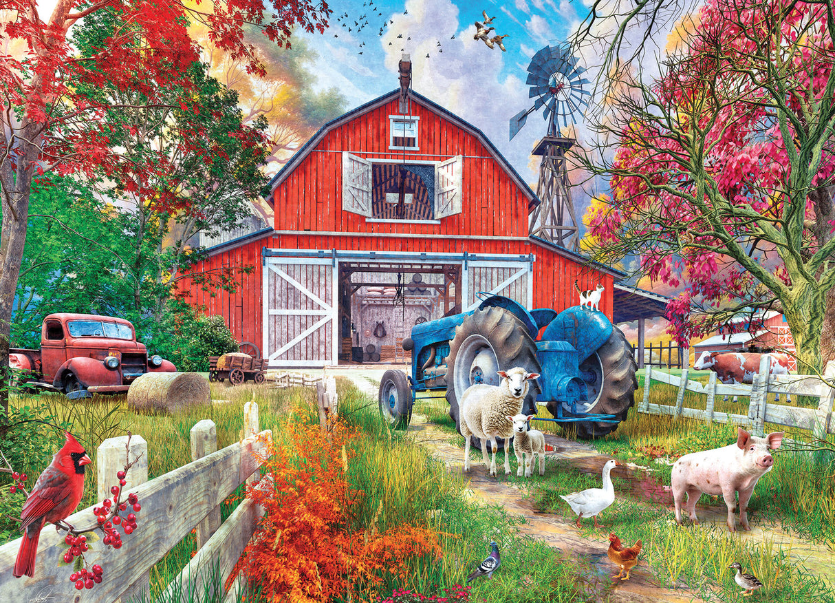 Big Country Barn Jigsaw Puzzle