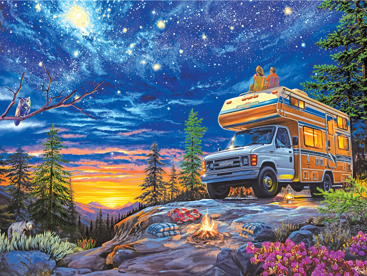 Camper Night Jigsaw Puzzle