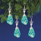 Sea Glass Christmas Tree Ornaments Kit