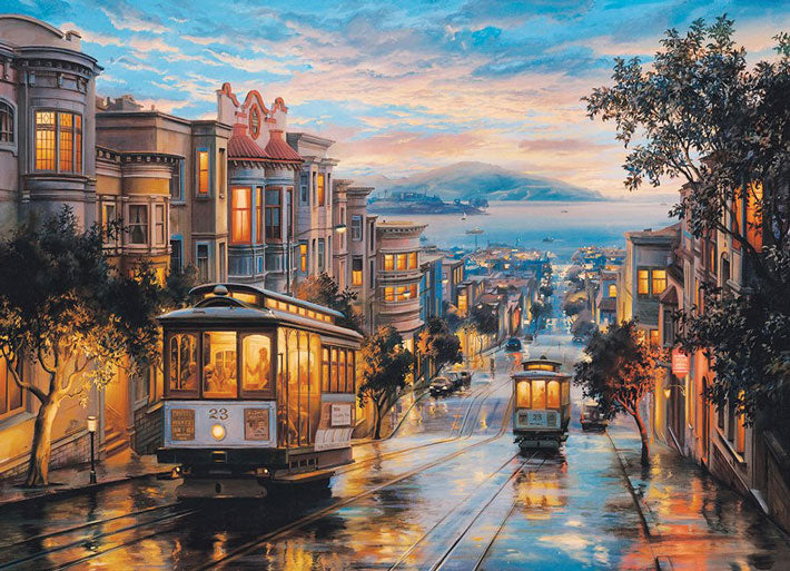 San Francisco- Cable Car Heaven Jigsaw Puzzle – Mary Maxim