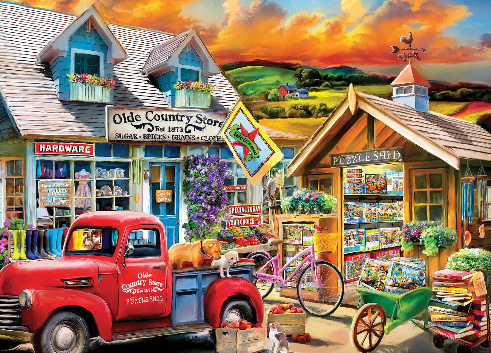 The Puzzle Shed Jigsaw Puzzle – Mary Maxim