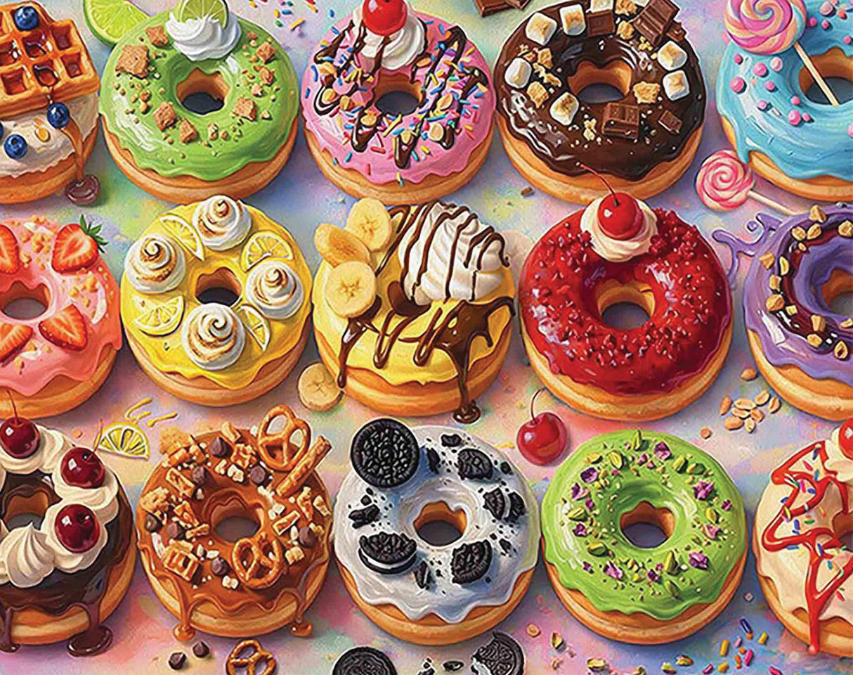 Donuts Jigsaw Puzzle