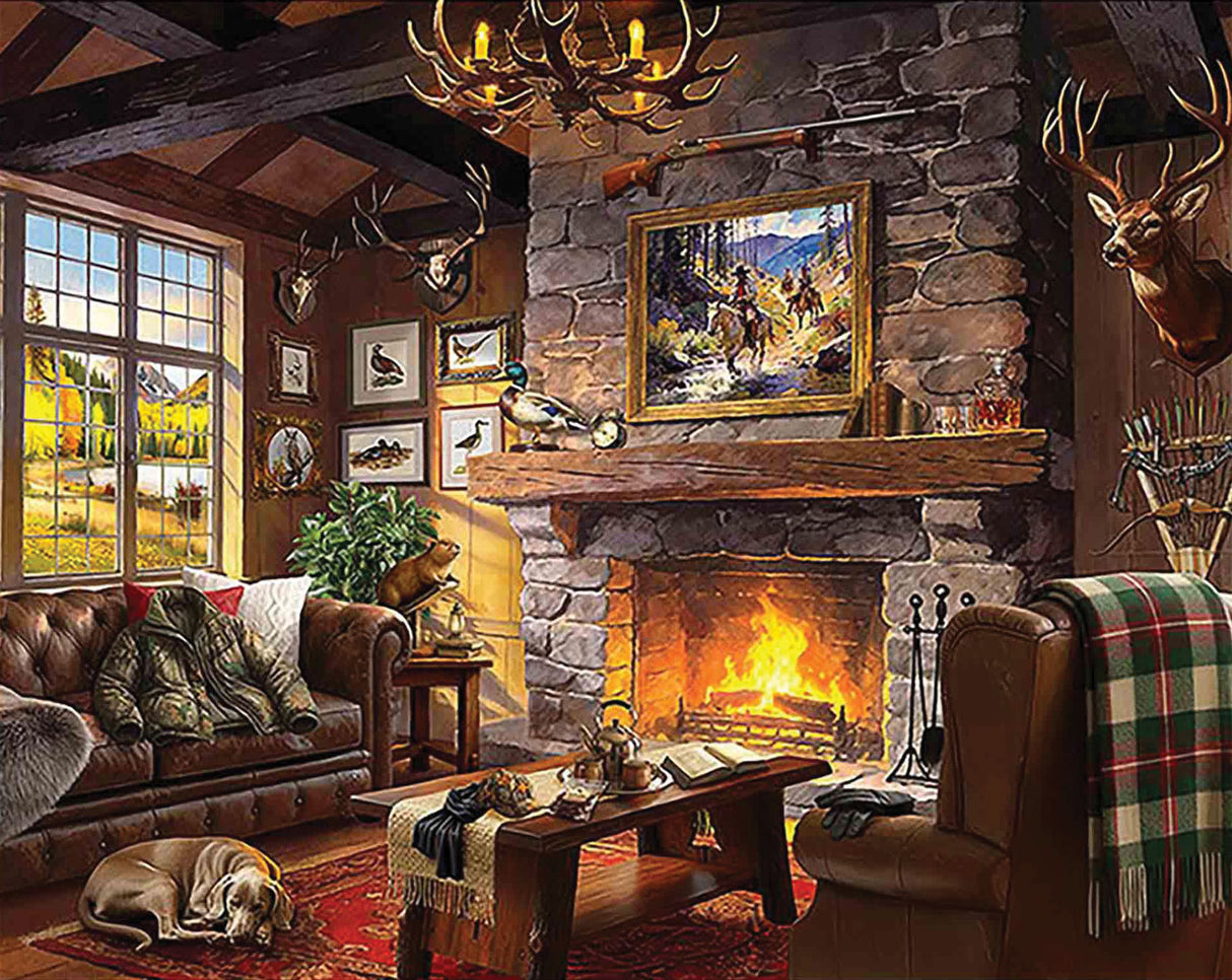 Hunting Retreat Jigsaw Puzzle