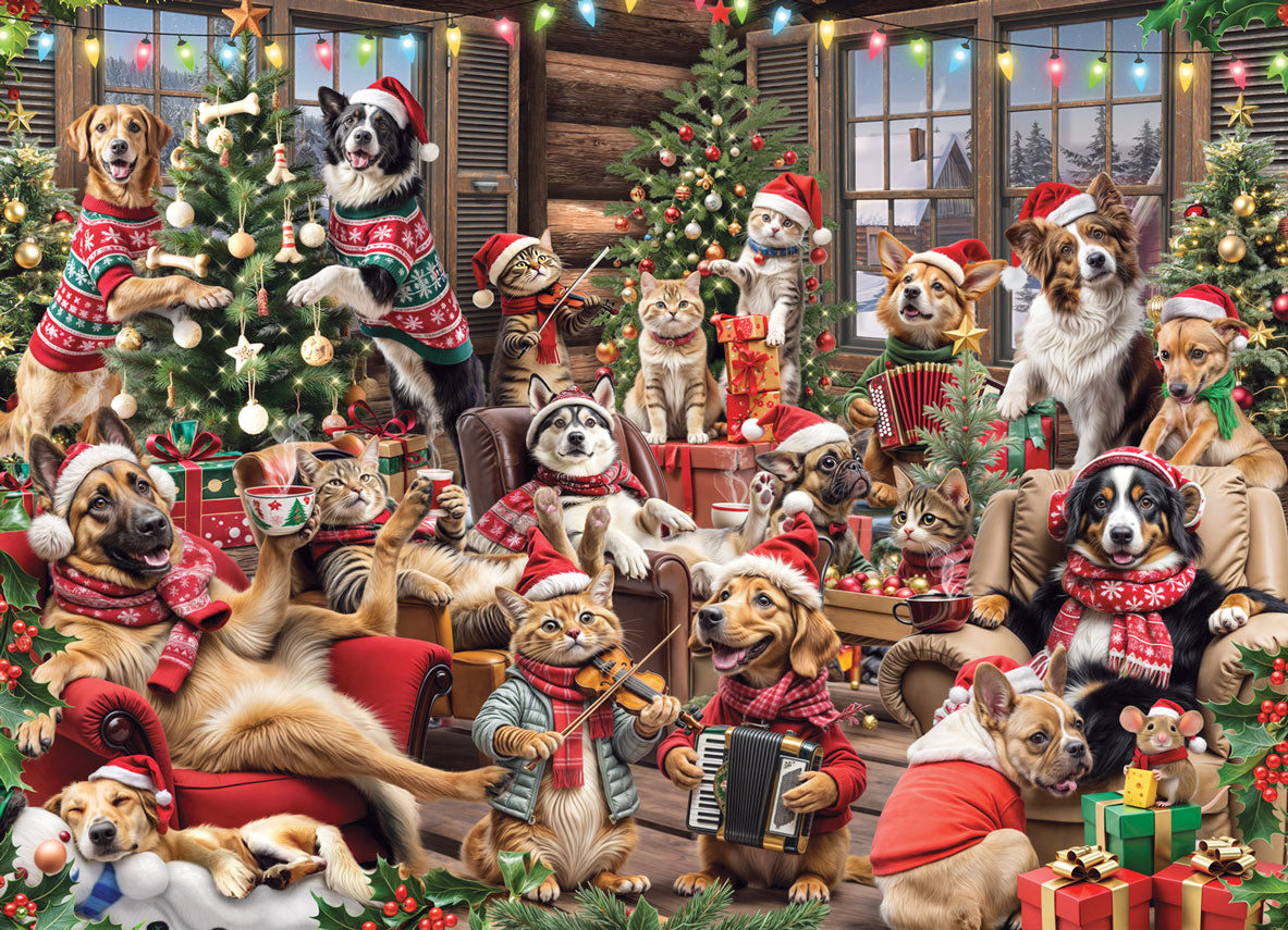 Tails of Christmas Jigsaw Puzzle Advent Calendar