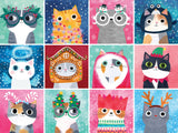 Holiday Hat Cats Jigsaw Puzzle