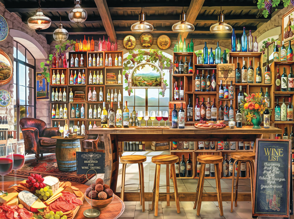 Wine Tasting Room Jigsaw Puzzle