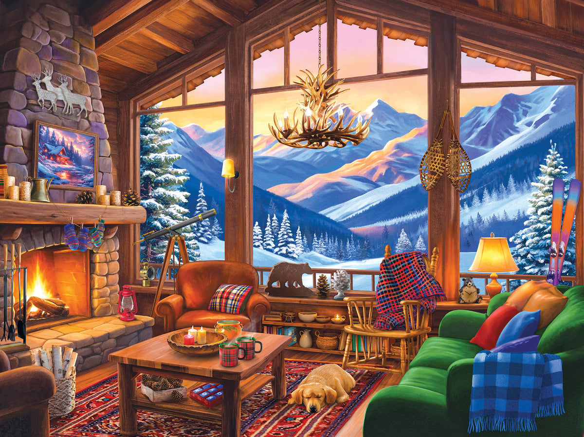 Winter Lodge Jigsaw Puzzle